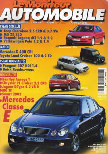 Moniteur automobile JEEP CHEROCKEE CDR et V6 - MG ZS 180 - RENAULT LAGUNA DCi - VW POLO N°1255 | Moniteur N°1255 |