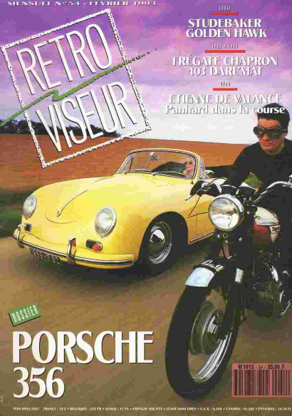 Magazine RETRO VISEUR - DOSSIER: PORSCHE 356 | RETRO VISEUR 54 |