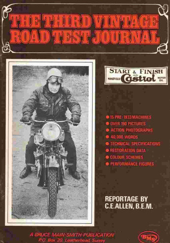 THE THIRD VINTAGE - ROAD TEST JOURNAL (Motor Cycles) 1975 | BMS THIRD VINTAGE |