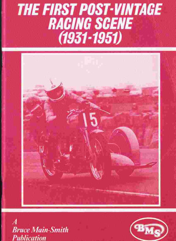 THE FIRST POST-VINTAGE RACING SCENE (1931-1951) | BMS POST-VINTAGE 1 |