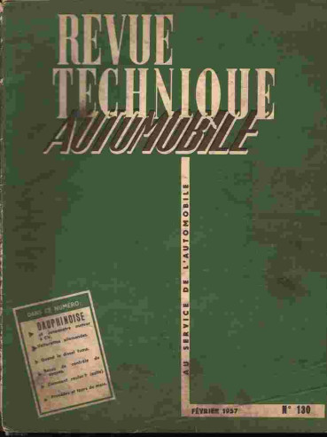REVUE TECHNIQUE RENAULT DAUPHINOISE et JUVAQUATRE ( Edition 1957) | RTA130 |