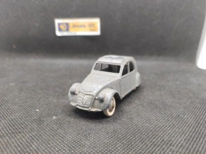 CITROEN 2CV "GRISE" - DINKY TOYS FR - N° 24 T - 1/43 | Citroën 2 CV Grise - 24T |