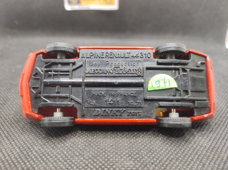 RENAULT ALPINE A310 - DINKY TOYS FR - N° 1411 - 1/43 | Renault Alpine A310 - 1411 |