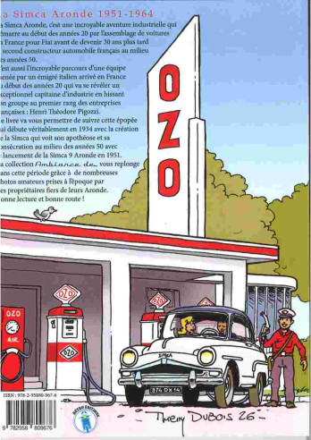 Ambiance de ... SIMCA ARONDE 1951-1964 | 9782958809676 |