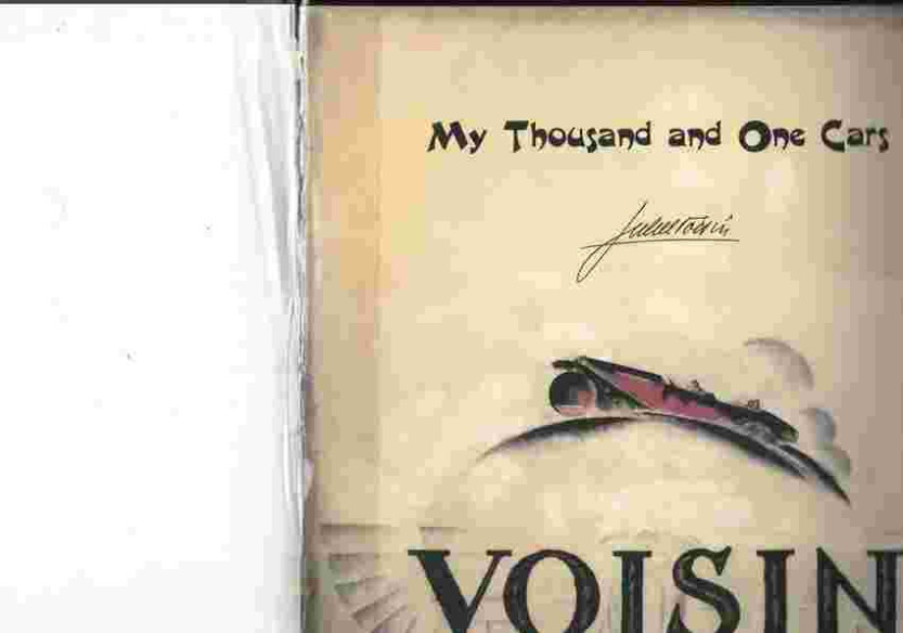 My 1001 Cars De Gabriel Voisin | 9780956981127 |