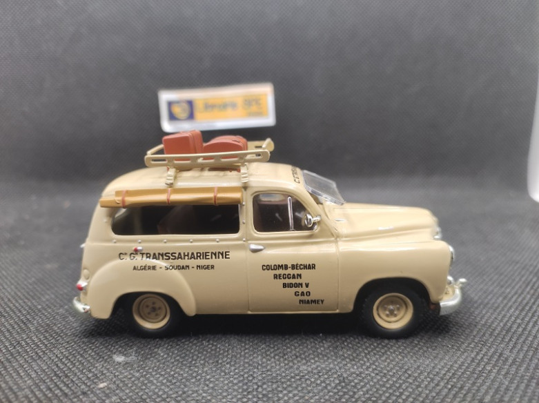 RENAULT COLORALE SAVANE TAXI SAHARA 1950 - VITESSE - N° 75 - 1/43 | Renault Colorale Savane Taxi Sahara de 1950 - 75 |