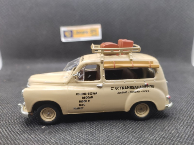 RENAULT COLORALE SAVANE TAXI SAHARA 1950 - VITESSE - N° 75 - 1/43 | Renault Colorale Savane Taxi Sahara de 1950 - 75 |
