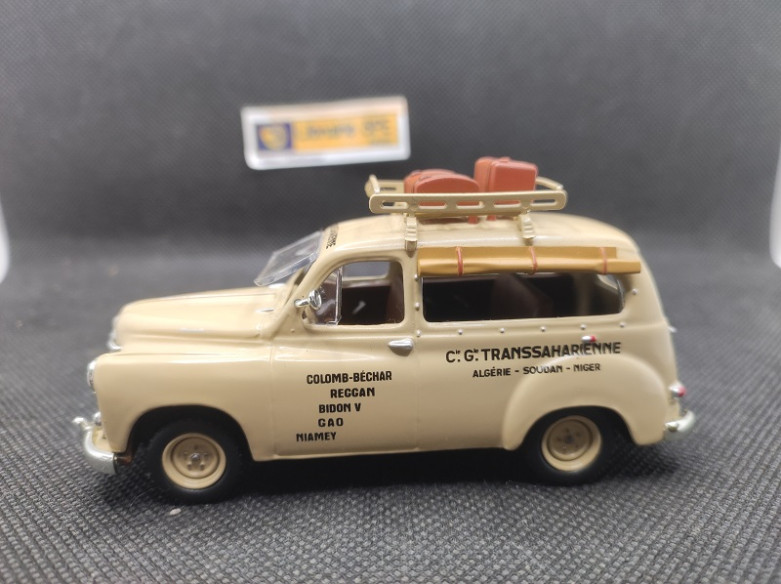 RENAULT COLORALE SAVANE TAXI SAHARA 1950 - VITESSE - N° 75 - 1/43 | Renault Colorale Savane Taxi Sahara de 1950 - 75 |