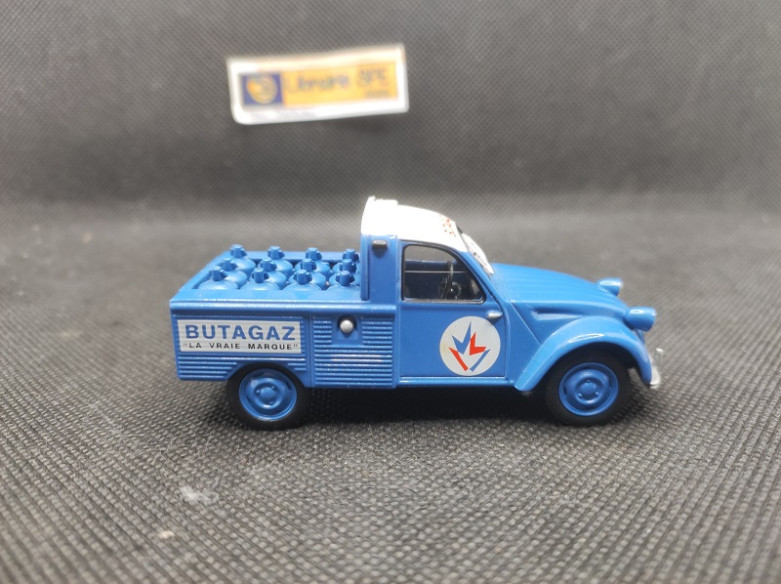 CITROEN 2 CV PICK UP "BUTAGAZ" - SOLIDO - 1/43 | Citroen 2 CV Pick Up Butagaz |