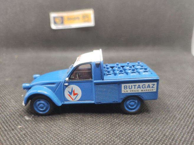 CITROEN 2 CV PICK UP "BUTAGAZ" - SOLIDO - 1/43 | Citroen 2 CV Pick Up Butagaz |