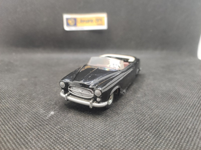 PEUGEOT 403 CABRIOLET - VEREM - N° 313 - 1/43 | Peugeot 403 Cabriolet Noire - 313 |