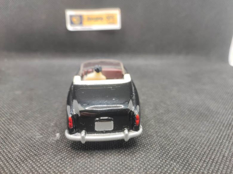 PEUGEOT 403 CABRIOLET - VEREM - N° 313 - 1/43 | Peugeot 403 Cabriolet Noire - 313 |
