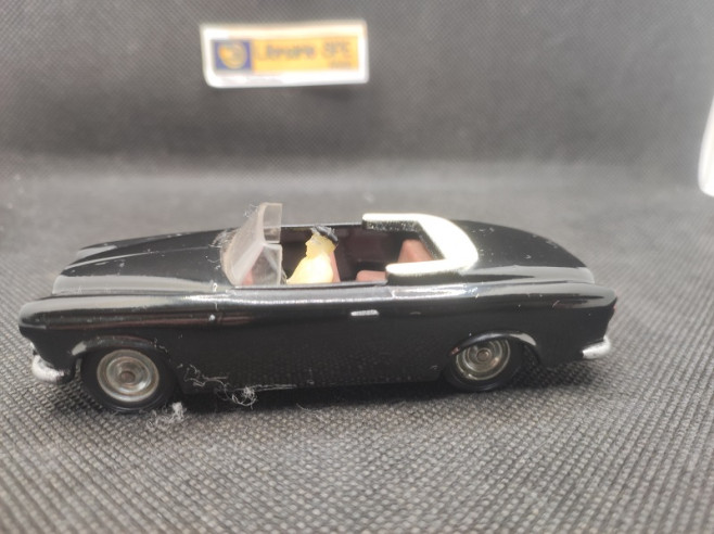 PEUGEOT 403 CABRIOLET - VEREM - N° 313 - 1/43 | Peugeot 403 Cabriolet Noire - 313 |