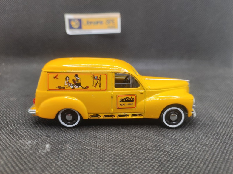 PEUGEOT 203 COMMERCIALE 1954 EDITION SPECIALE 70 ANS - SOLIDO - N° 02157 - 1/43 | Peugeot 203 Commeciale de 1954 Edition Spéc...