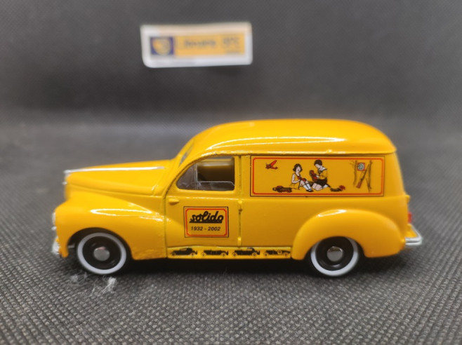 PEUGEOT 203 COMMERCIALE 1954 EDITION SPECIALE 70 ANS - SOLIDO - N° 02157 - 1/43 | Peugeot 203 Commeciale de 1954 Edition Spéc...