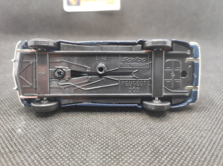 PEUGEOT 203 COMMERCIALE GARAGE PEUGEOT - SOLIDO - N° 4558 - 1/43 | Peugeot 203 Commerciale Garage Peugeot - 4558 |