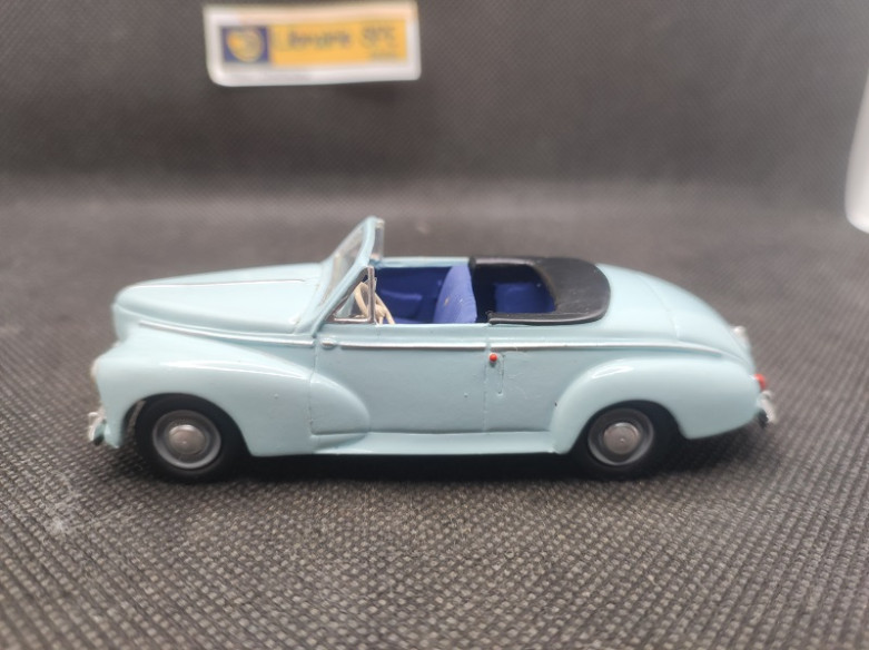 PEUGEOT 203 CABRIOLET BLEU - HELLER - 1/43 | Peugeot 203 cabriolet Bleu - Heller |