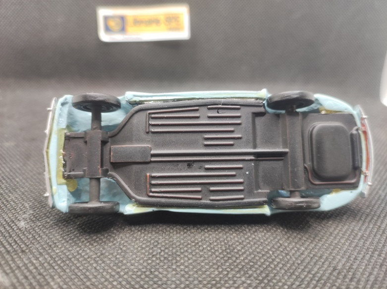 PEUGEOT 203 CABRIOLET BLEU - HELLER - 1/43 | Peugeot 203 cabriolet Bleu - Heller |