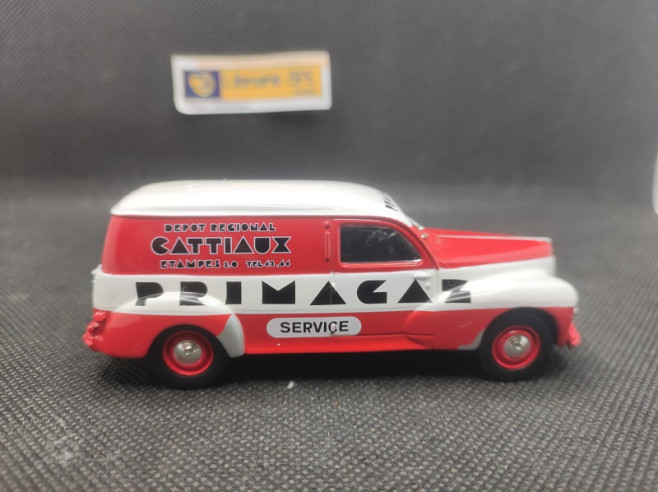 PEUGEOT 203 FOURGONNETTE TOLEE C5 PRIMAGAZ 1958 - NOREV - 1/43 | Peugeot 203 Fourgonnette Tolée C5 Primagaz de 1958 |