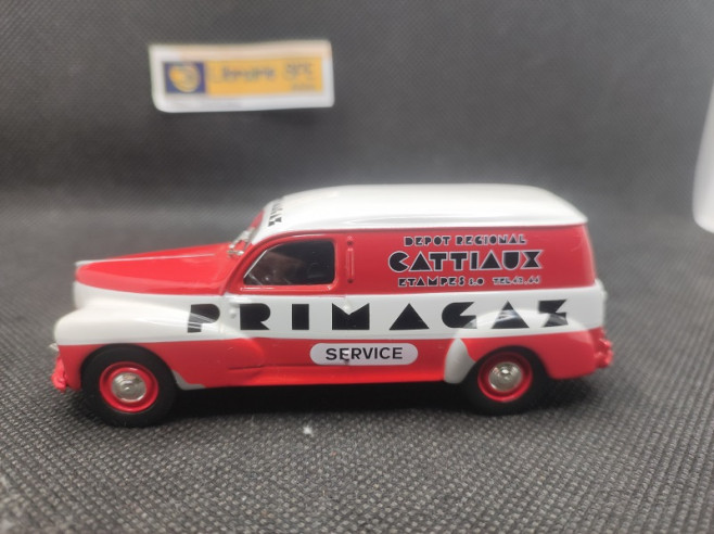 PEUGEOT 203 FOURGONNETTE TOLEE C5 PRIMAGAZ 1958 - NOREV - 1/43 | Peugeot 203 Fourgonnette Tolée C5 Primagaz de 1958 |