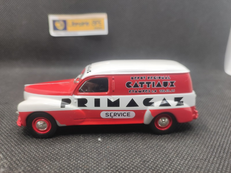 PEUGEOT 203 FOURGONNETTE TOLEE C5 PRIMAGAZ 1958 - NOREV - 1/43 | Peugeot 203 Fourgonnette Tolée C5 Primagaz de 1958 |