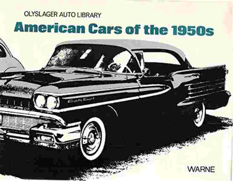 American Cars of the 1950's | 9780723217077 |