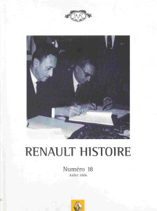 Revue Renault histoire N°18 - 2006 | Renault histoire N°18 |