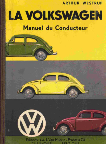 la Volkswagen - Manuel de conducteur (EO 1954) | la Volkswagen 1954 |