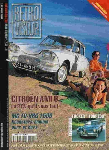Rétroviseur n°125 - Dossier CITROËN Ami 6 | Rétroviseur n°125 |