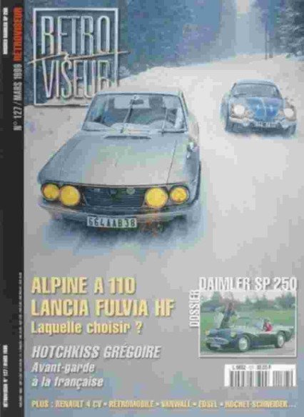 Rétroviseur n°127 - Dossier DAIMLER SP 250 | Rétroviseur n°127 |