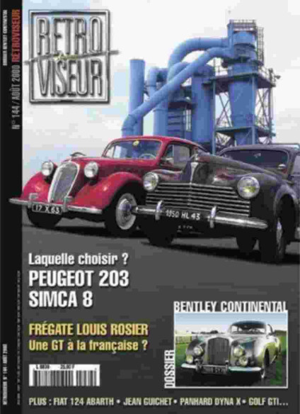 Rétroviseur n°144 - Dossier BENTLEY Continental | Rétroviseur n°144 |
