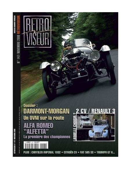 Rétroviseur n°147 - Dossier DARMONT Morgan | Rétroviseur n°147 |