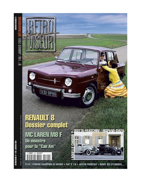 Rétroviseur n°149 - Dossier RENAULT R8 | Rétroviseur n°149 |