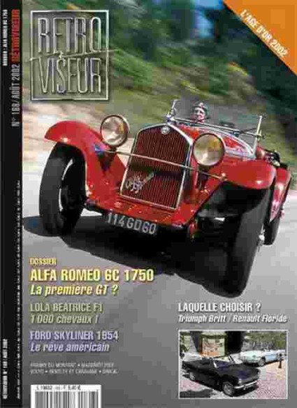 Rétroviseur n°168 - Dossier ALFA ROMEO 6C 1750 | Rétroviseur n°168 |