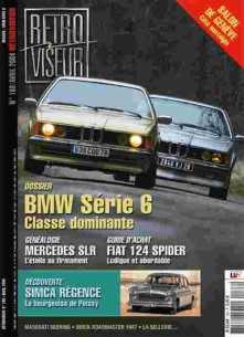 Rétroviseur n°188 - Dossier BMW Série 6 1976-1989 | Rétroviseur n°188 |