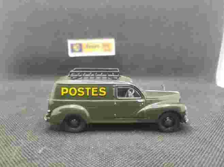 PEUGEOT 203 FOURGONNETTE 1950 "POSTES" - NOREV - N° 4 - 1/43 | Peugeot 203 Fourgonnette Postes de 1950 - 4 |