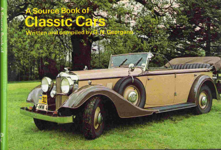 A Source Book Classic-Cars De G.N. Georgano | 9780706350395 |