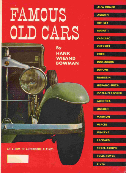 Famous old Cars De Hank Wieand BOWMAN (1968) | Famous old Cars |