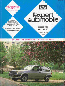 Etude Technique Automobile VOLKSWAGEN POLO COACH,CLASSIC et COUPE - 1984 | LEA211 |