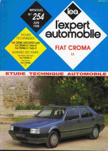 Etude Technique Automobile FIAT CROMA TOUS TYPES - 1988 | LEA254 |