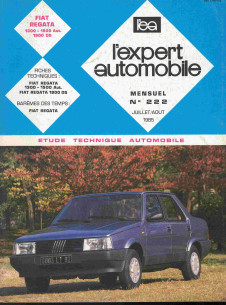 Etude Technique Automobile FIAT REGATA - 1985 | LEA222 |