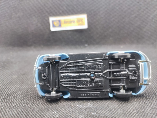 VOLKSWAGEN COCCINELLE 1950 BLEU - SOLIDO - N° 4559 - 1/43 | Volkswagen Coccinelle de 1950 Bleu - 4559 |