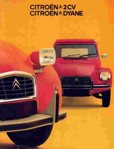 Brochure CITROEN 2CV / CITROEN DYANE (08/1974) Français | CIT51 |