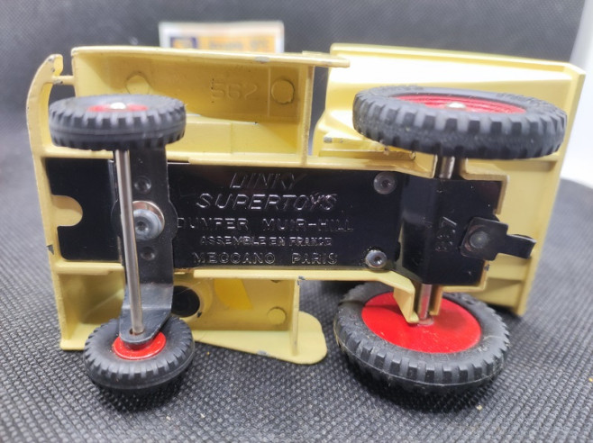 DUMPER BASCULEUR AUTOMOTEUR MUIR HILL - DINKY TOYS FR - N° 562 - 1/43 | Dumpeur Basculeur Automoteur Muir Hill - 562 |