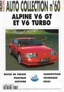 ALPINE V6 - Magazine AUTO COLLECTION N°60 | AUTO COLLECTION N°60 |