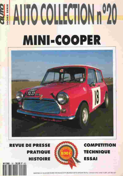 MINI-COOPER - Magazine AUTO COLLECTION N°20 | AUTO COLLECTION n°20 |