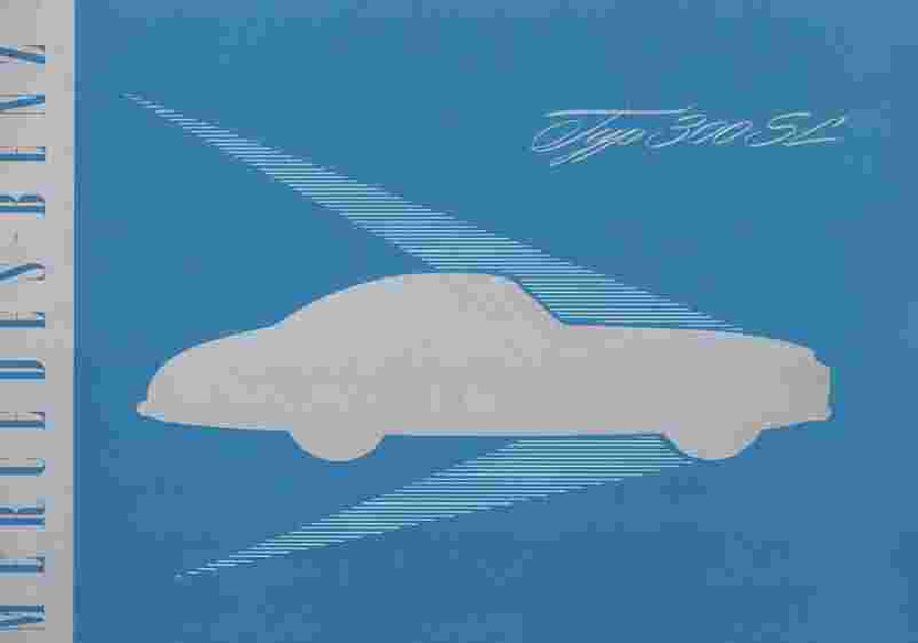 Brochure MERCEDES 300 SL BUILT FOR SPEED (REPRINT 1975) | MER245 - Ref: 303-515E-755/E |