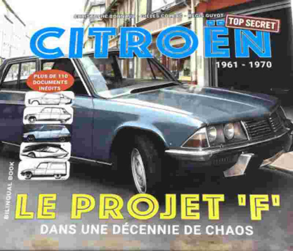 CITROEN Le projet "F" Top secret 1961-1970 | 9782910028046 |