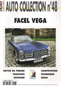 FACEL VEGA - Magazine AUTO COLLECTION N°48 | AUTO COLLECTION N°48 |