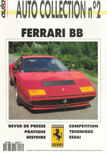 FERRARI BB - Magazine AUTO COLLECTION N°08 | AUTO COLLECTION N°08 |